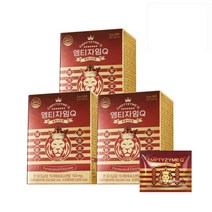 엠티자임Q 초월 효소 소화 곡물 발효 육류식단용 4g x 30포, 120g, 3개