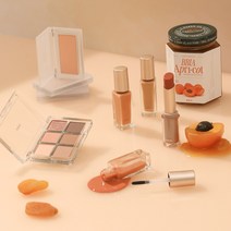 삐아 살구 에디션 4종 세트 팔레트&치크&립스틱&네일 128308, 02 파우더 코랄, NS16 살구물, 05 살구 블러쉬+04 웻 애프리콧