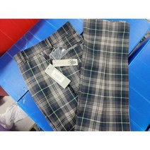 이안폴터디자인 바지 팬츠 체크