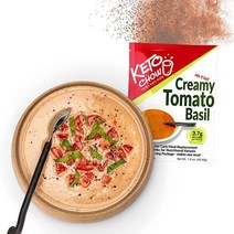 Keto Chow 맛있는 버라이어티 번들 | 케토 식사 대용 쉐이크 파우더 영양 완성 저탄수화물 맛있고 쉬운 대용품 지방을 선택한 단백질이 풍부한 음식 싱글 샘플, Single Serving, Tomato Basil