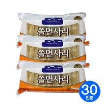 맛있는냉동면사랑쫄면사리2kgX3개사무실 대용량 업소용 식당용 간식 소스, 면사랑쫄면사리2kgX3개