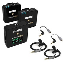로데 Wireless Go II 마이크 + SC3 + Smart Lav+ 2EA