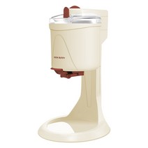 소프트아이스크림기계 소프트콘 만들기 icecream machine 전자동 미니 과일 아이스크림 메이커 가정용 전기 diy 구식 아이스크림 메이커 6, 하얀색, 220v, 에게