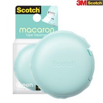 [3M] 스카치 매직테이프 마카롱 디스펜서 그린 18mm x 10M
