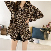 [Z133] 호피 여성 남방 셔츠