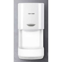 화장실 핸드 드라이기 벽걸이 손건조 열풍 1250W, 트레이-화이트-81007