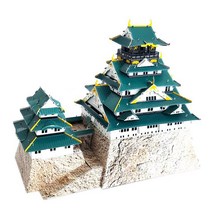 [알꿀밤-메탈퍼즐-아시아건축] 오사카성 호류지 유명건축물시리즈, 오사카성-컬러