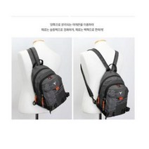 [스타일탐]멀티 남자 자전거 크로스 학생 슬링백 백팩 등산미니가방 레져가방 라이딩가방, one size, 그레이