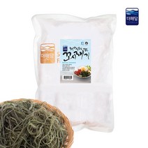 염수꼬시래기 2kg 특허염장꼬시래기 청각 미역 다시마 톳 해조류 해초 완도 남해안 해초샐러드, 1개