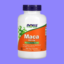 나우 푸드 마카 뿌리 500mg 250정 베지 캡슐 셀룰로오스 허브 비건