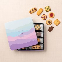 칸타빌레 틴케이스 쿠키세트 320g 32개입, 32개, 10g