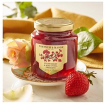 Fortnum Mason 포트넘 앤 메이슨 스트로베리 딸기 로즈 장미 페탈 프리저브 잼 Strawberry Rose Petal 200g, 1세트