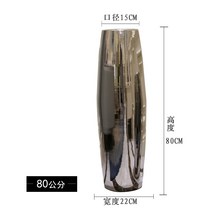럭셔리 도자기 대형 꽃병 오브제 인테리어 소품, 4번