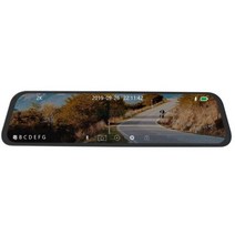 KATUXIN 차량용 DVR 미러 스트림 미디어 나이트 비전 후방 카메라 주차 모니터 비디오 레코더 대시 캠 H20 12 인치 1296P, H20_아무도