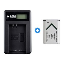 무료 NP-BX1 LCD 호환 충전기+배터리 HDR-PJ410 PJ440