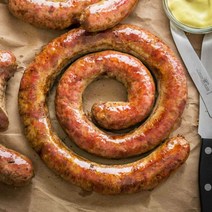 퀸주트 튜링어브랏부어스트 롤 수제소세지 극한직업소개 건강한 독일소시지 350g