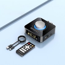 리모컨 블루투스 5.0 오디오 수신기 송신기 송수신기 스테레오 AUX USB TF카드 음악 무선 어댑터, C.본품(리모컨 O), 8849568393