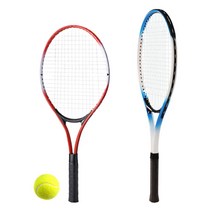 테니스 입문자용 라켓/ 성인용 아동용/ 편안한 그립, 성인 블루