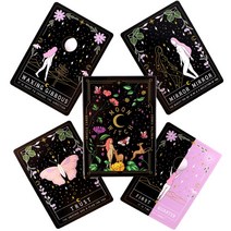 타로카드 소울 트러스 오라클 카드 레저 파티 테이블 게임 포춘-PDF 가이드북과 예언 타로 데크 이야기, [06] The Moon