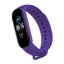 Xiaomi Mi 7 6 5 4 3 팔찌 실리콘 팔찌 손목 스트랩 MiBand 3 4 band5 band6 Smartwatch 액세서리, 28 26_03 For Mi Band 5