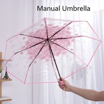 골프 스포츠 우산 자동 투명 여성 여자용 접이식 파라솔 비와 태양 방풍 비즈니스