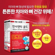 건강한 치아 뼈 형성 잇몸 케어 영양제 항산화 관리 복합 프로폴리스 추출물 비타민C 칼슘 함유 보조제, 1BOX(2개월분)