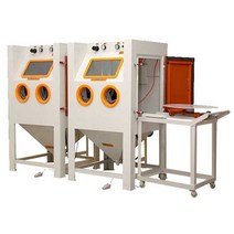 대형 에어샌딩기 박스형연마기 블라스팅 모래 녹제거, XR9060