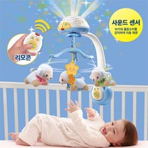 베스트몰 신생아방꾸미기 멜로디 프로젝터 모빌 인형걸이 아기장난감 (8796756), 기본