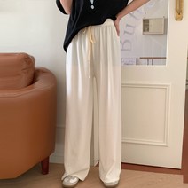 루즈리 보들보들 쿨 밴딩 가벼운 일자 여자 세로줄 밴딩 팬츠 냉장고 헬스 요가 바지 6컬러
