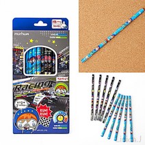 리시안제이 연필 HB 10개입 지우개달린연필 육각연필