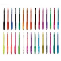볼 사인 젤잉크 수성펜 노크식 볼펜 4자루 AP 사쿠라펜 싸인펜 젤펜 겔리롤, 0.5mm_라임그린, 본상품선택
