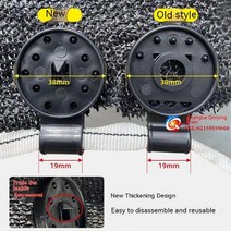 차광막 옥상 햇빛 그늘막 태양 그늘 그물 클립 정원 도구 온실 천 고정 클램프 플라스틱 그로밋 울타리 설치 후크 100 10 개, [04] 100pcs, [02] style