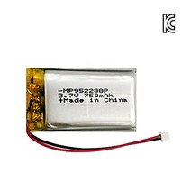 MP 리튬폴리머 952238 3.7V 750mAh, 1개