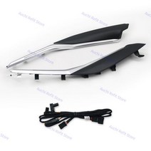 11 색상 센터 콘솔 안장 빛 BMW 새로운 3/4 시리즈 G20 G22 M3 M4 LED 장식 조명 자동차 주변 조명 Refit, Pure black style