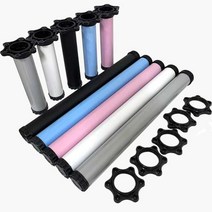 철물프렌드 식탁다리 책상다리 높이조절 가구발통 테이블 책상 상다리 700용, 블루