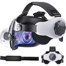 NexiGo Head 스트랩 for Oculus Quest 오큘러스 퀘스트 2 교체 엘리트 스트랩 조절가능한 Increased 서포트 and Balance Reduced 압력, Comfort Head Strap Only