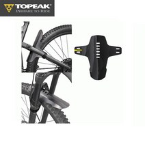 TOPEAK 토픽 펜더 D-FLASH EXPRESS FS 디 플래시 익스프레스 포크 싯스테이 장착 흙받이, 블랙