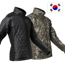 아미캠프 플러스 발열 깔깔이 군인 군대 시보리 밀리터리 방한 점퍼
