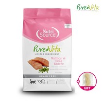 퓨어비타 그레인프리 전연령 캣 연어&완두콩 고양이사료 3kg (저요저요 닭가슴살 22g 증정)