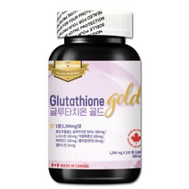 뉴트리파워 캐나다 글루타치온 골드 120정 캐나다산 L글루타치온 1정당 250mg, 1개