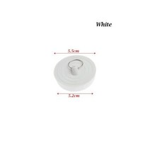 배수트랜치 트렌치커버 하수구커버 스텐배수구 유용한 화장실 주방 원형 누수 방지 싱크대 플러그 배수구 커버 욕조 마개 하수도, white-5.5-5.2cm