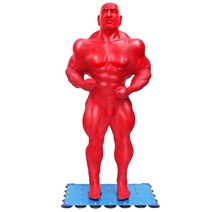 사람 모형 샌드백 복싱 권투 훈련 스탠딩 실리콘, 레드 R1 리얼 샌드백 실리콘