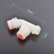 분무기 농약분무기 압축분무기 분무기부품 농업 분무기 스프레이 노즐 단일/이중 헤드 정원 잔디 관개 살충, 02 B, 02 B