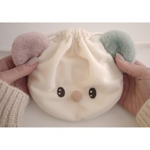 DIY 키트 곰돌이 주머니 만들기 동영상 초보용 바느질 취미 수업 학교 키덜트, 3.모카