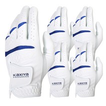 카시야 콤비 반양피 남성용 골프장갑 5장, 남자왼손 25호_5장