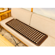 옥장판 전기 매트 옥돌 침대 황토 게르마늄 구들장, C 50x150cm