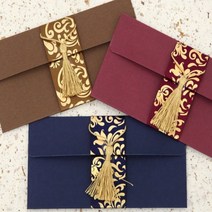 고급 디자인 수제 감사 답례 돈 봉투 [어폼 결혼식 폐백 축의금 돌잔치 예단 세뱃돈 신년 명절 설날 부모님 생신 환갑 어버이날 상품권 용돈봉투], 레드