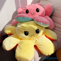 문어모양인형 프레뉴 자암 쿨링북극 센스세사 모찌모찌만능베개 알레르망바디필로우 Zuhty 증정, 핑크+녹색
