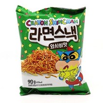 크레용신짱 라면스낵 와사비맛90g, 90g, 1