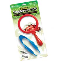 7살 남아 과학교구 돋보기 관찰 확대경 집게세트 실험용 이동형 키즈카페 유아 현미경 초등